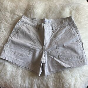 Calvin Klein Light Khaki Utility Shorts